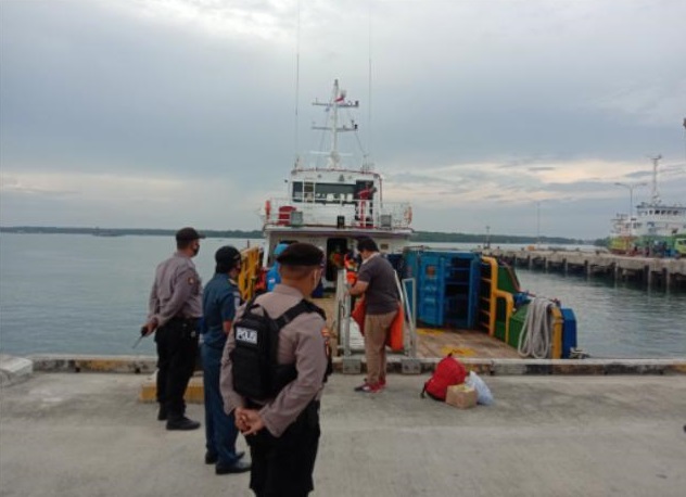 Antisipasi Penyebaran Covid-19, Polres Bontang Gelar Patroli di Sejumlah Tempat Keramaian WhatsApp Image 2020 08 09 at 8.09.16 AM