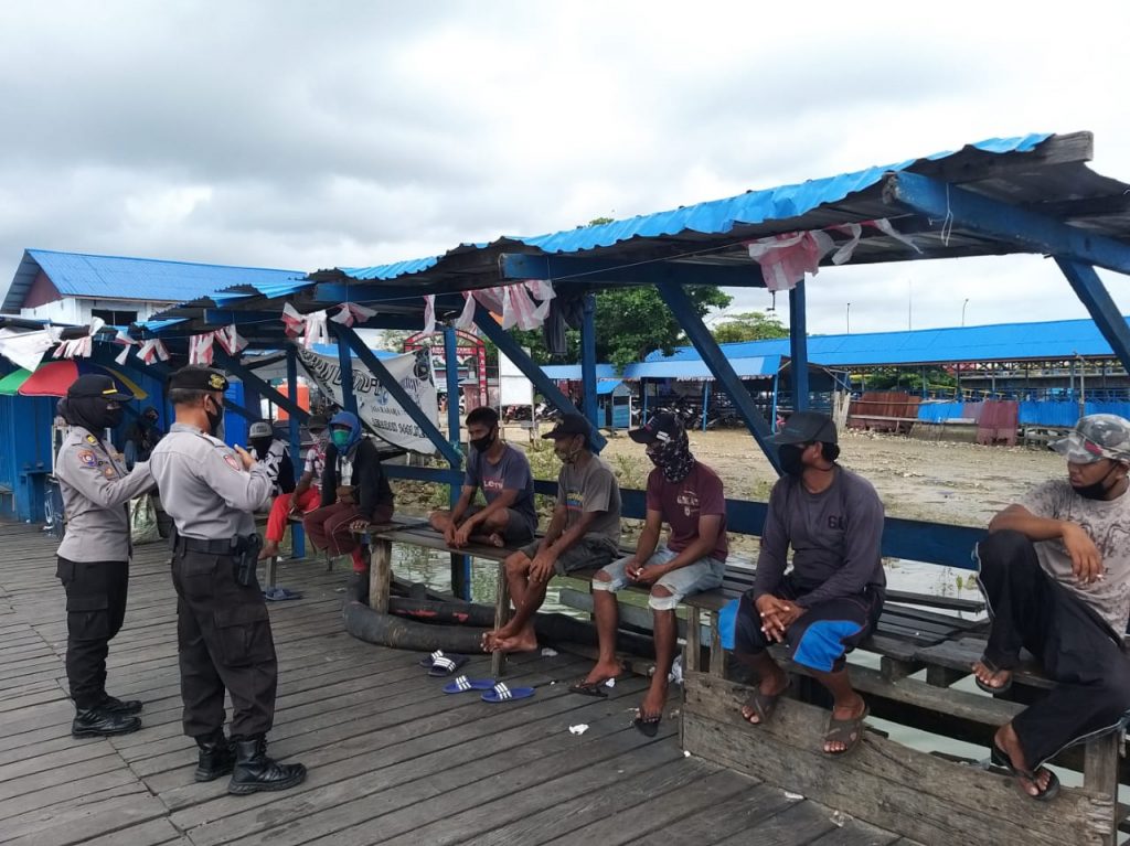 Upaya Pendisiplinan Protokol Kesehatan, Polres PPU Himbau Warga Untuk Wajib Gunakan Masker WhatsApp Image 2020 08 22 at 11.53.52 AM 1