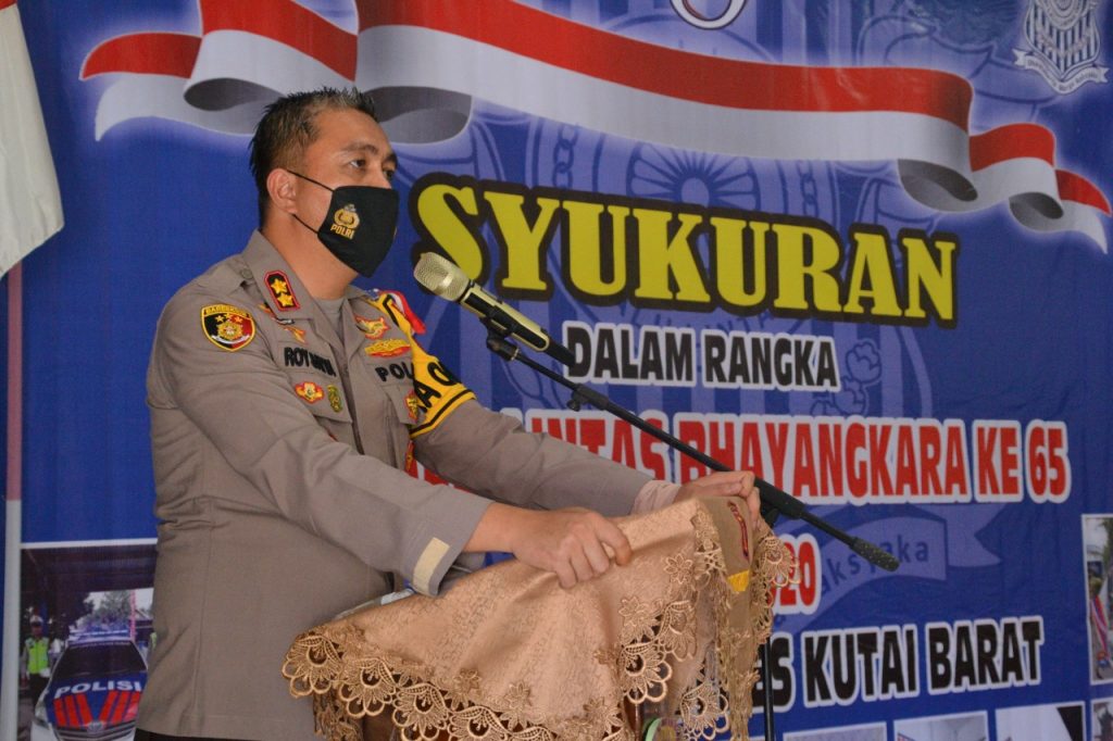Satlantas Polres Kubar Gelar Kegiatan Syukuran Dalam Rangka Memperingati HUT Lantas ke-65 5 10