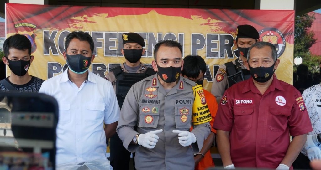 Kurun Waktu Sebulan, Polres Bontang Berhasil Ungkap 7 Kasus Narkoba WhatsApp Image 2020 09 09 at 17.20.54