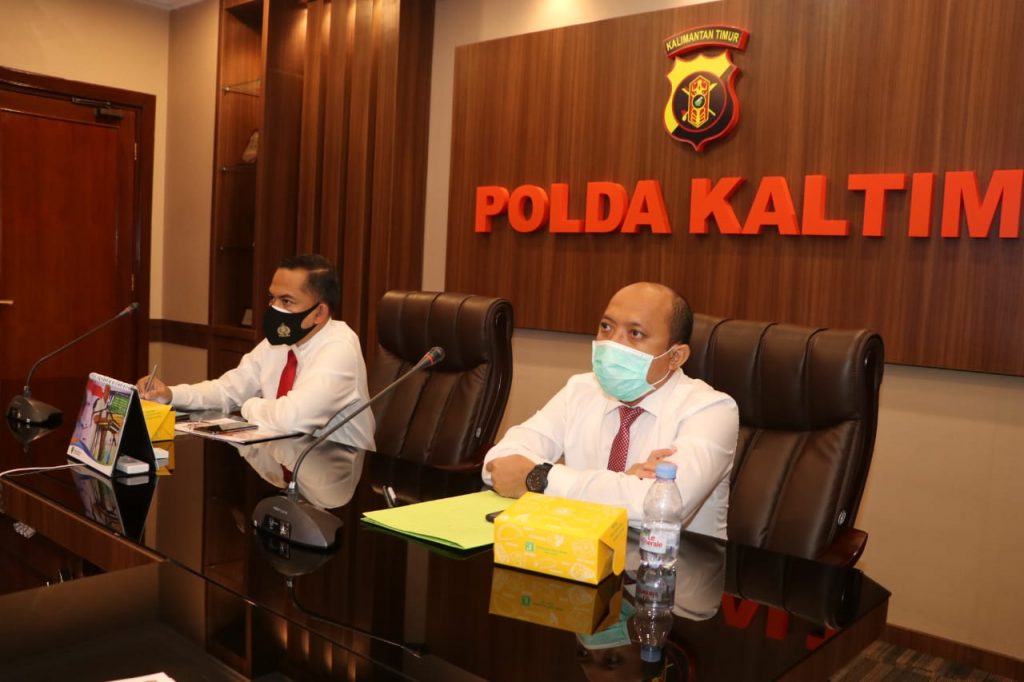 Dipimpin Kabareskrim Polri, Polda Kaltim Ikuti Vicon Anev Satgas Pemulihan Ekonomi Nasional WhatsApp Image 2020 09 14 at 10.02.26 AM