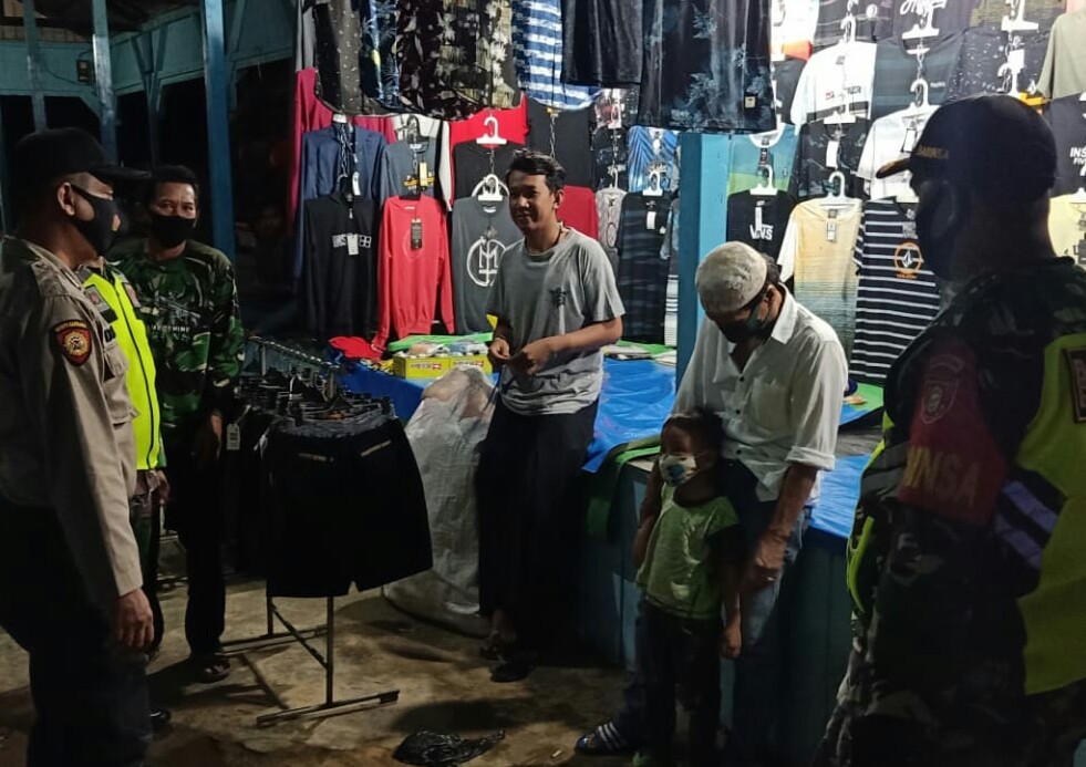 Soliditas TNI-Polri, Polres Kukar Gelar Patroli Gabungan Pendisiplinan Protokol Kesehatan 1 1