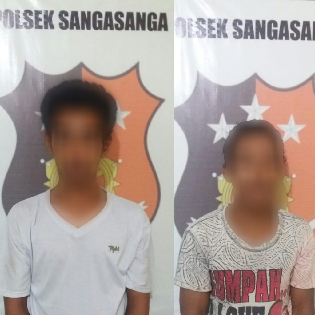 Polsek Sangasanga Berhasil Amankan Dua Pria Pelaku Pencurian Kendaraan Bermotor 12 1