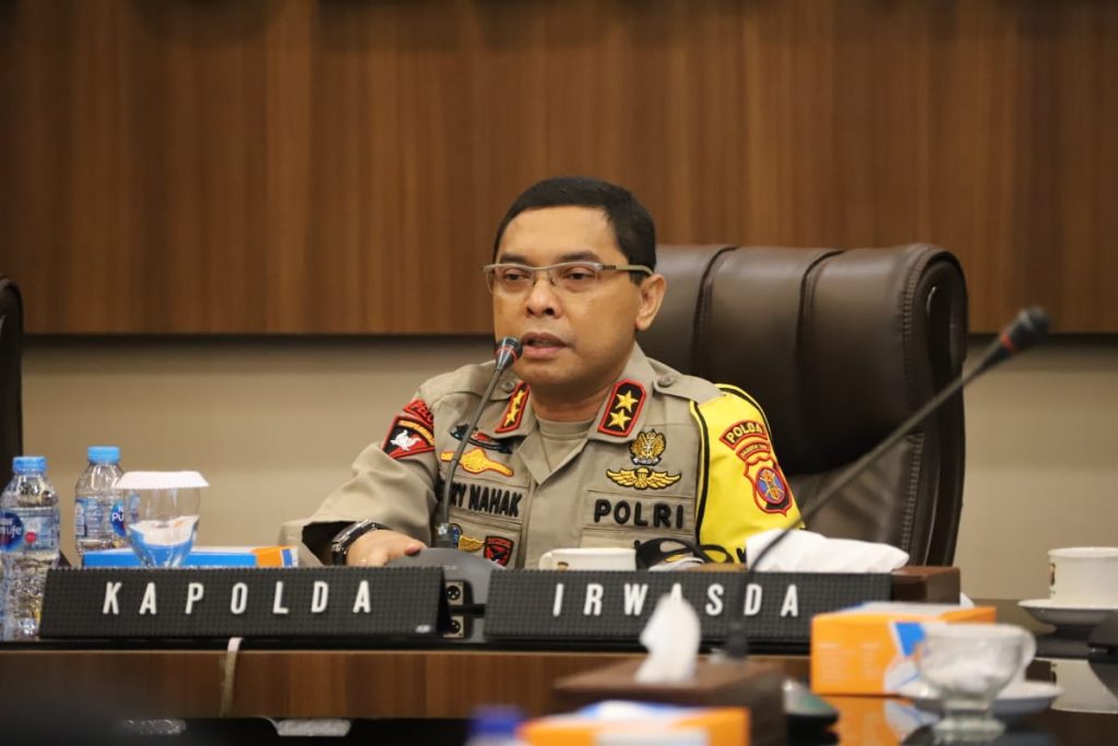 Polda Kaltim Ikuti Vicon Wakapolri Terkait Indeks Potensi Kerawanan Pemilu (IPKP) Tahap III Tahun 2020 12 10