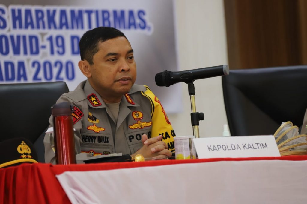 Kapolda Kaltim Berikan Arahan dan Motivasi Kepada Personil di Polres Berau WhatsApp Image 2020 10 15 at 12.51.29 PM