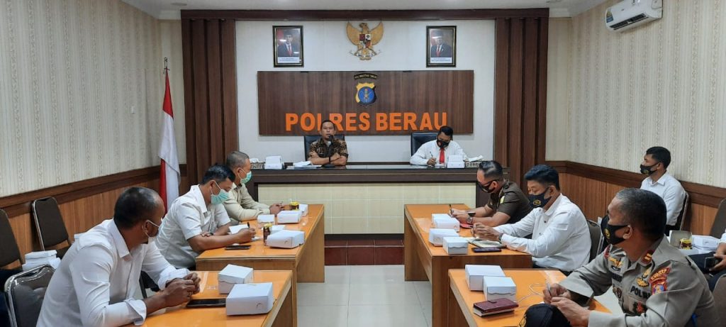 Polres Berau Bersama BNNP Kaltim Gelar Koordinasi Penyelenggaraan Tim Asesmen Terpadu berau 4