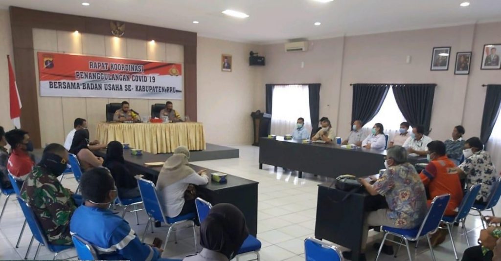Gelar Rakor Penanggulangan Covid-19, Kapolres PPU Minta Pelaku Usaha Disiplin Protokol Kesehatan dcce966b 19c0 49f5 8317 15e71c04b85c 1170x610 1