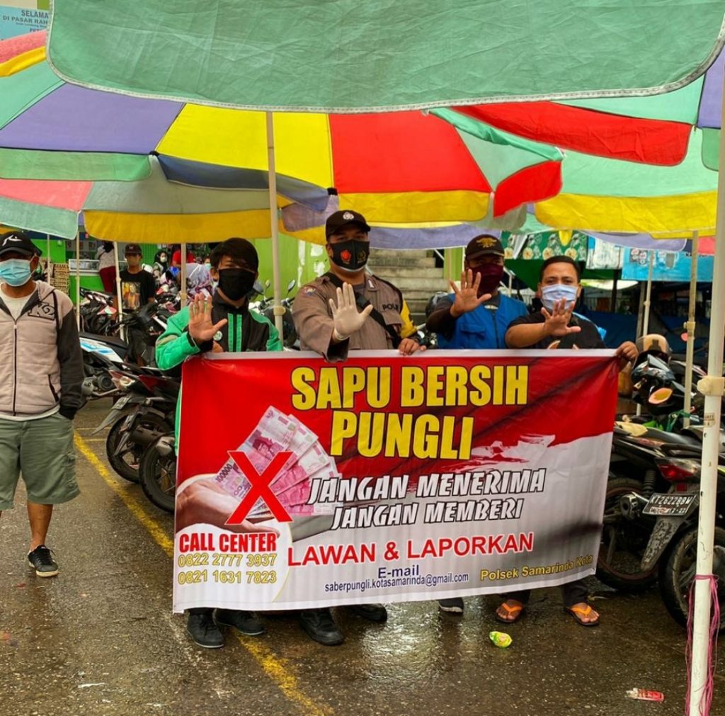 Cegah Praktek Pungli, Polsek Samarinda Kota Sosialisasi Stop Pungli smd2