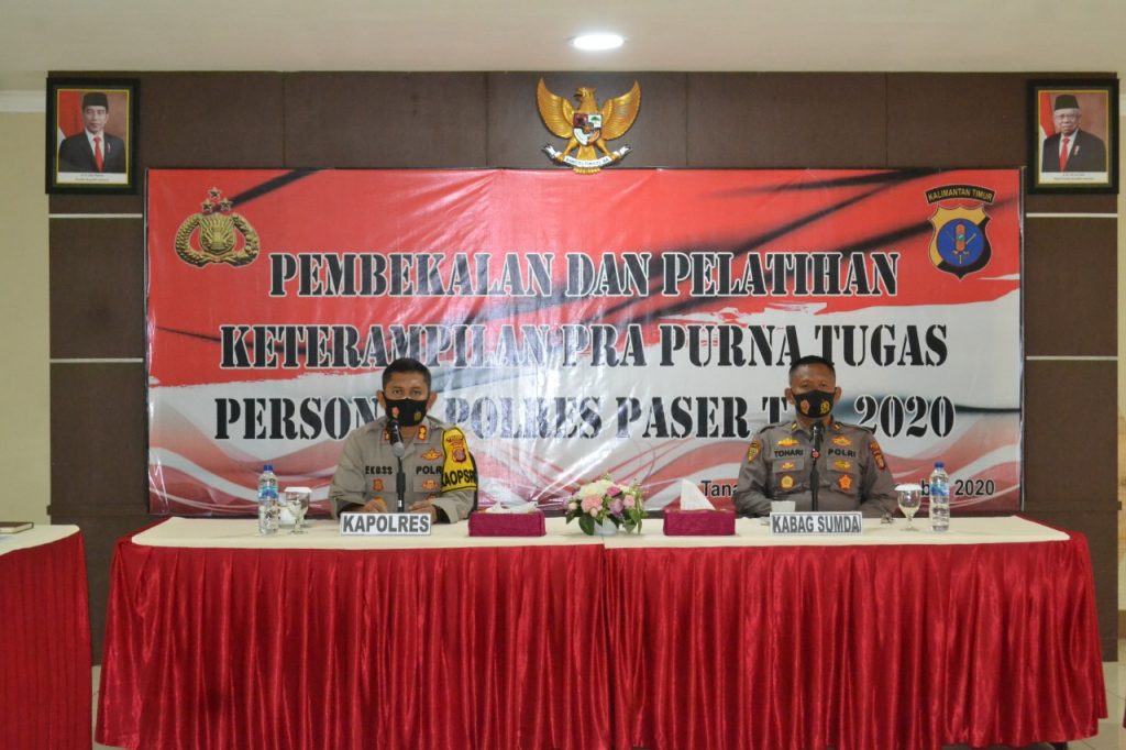 Polres Paser Gelar Pembekalan dan Pelatihan Keterampilan Pra Purna Tugas Personel T.A.2020 13 6