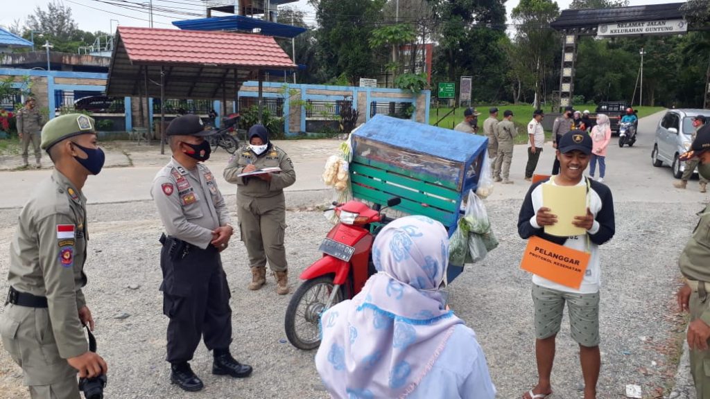 Polres Bontang Optimalkan Operasi Yustisi Guna Menekan Penyebaran Covid-19 14 2