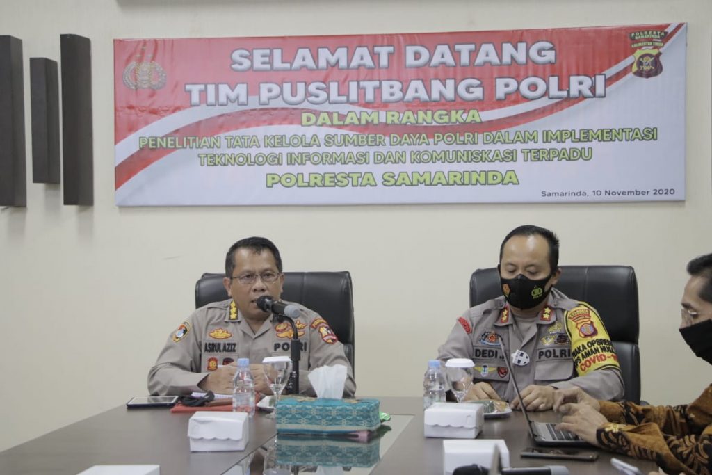 Polresta Samarinda Terima Kunjungan Tim Puslitbang Polri 5 5