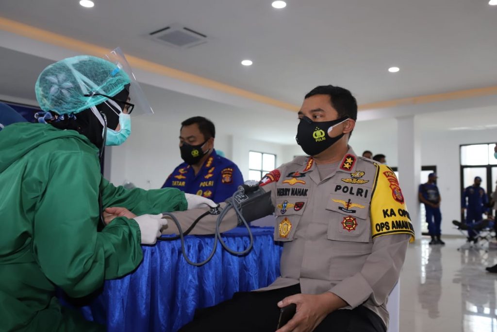 Peringati HUT Korp Polairud Ke-70, Polda Kaltim Gelar Bakti Sosial Donor Darah 6 8