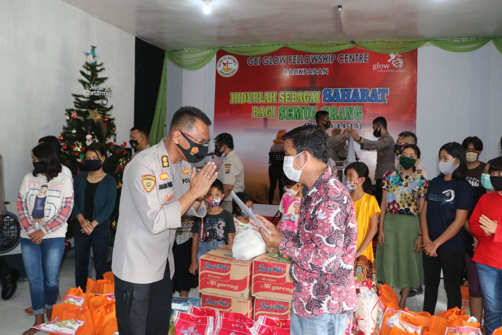 Berbagi Kasih Jelang Natal 2020, Polda Kaltim Bagikan Sembako ke Panti Asuhan 3 IMG 0491