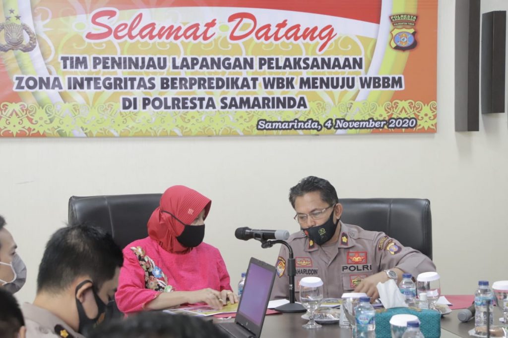 Tim Irwasum Mabes Polri Tinjau Kesiapan Polresta Samarinda Menuju WBK WhatsApp Image 2020 11 04 at 14.53.20