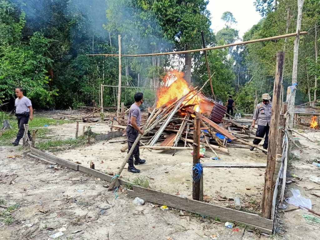 Resahkan Warga, Polsek Derawan Bakar Arena Sabung Ayam WhatsApp Image 2020 11 15 at 12.05.31