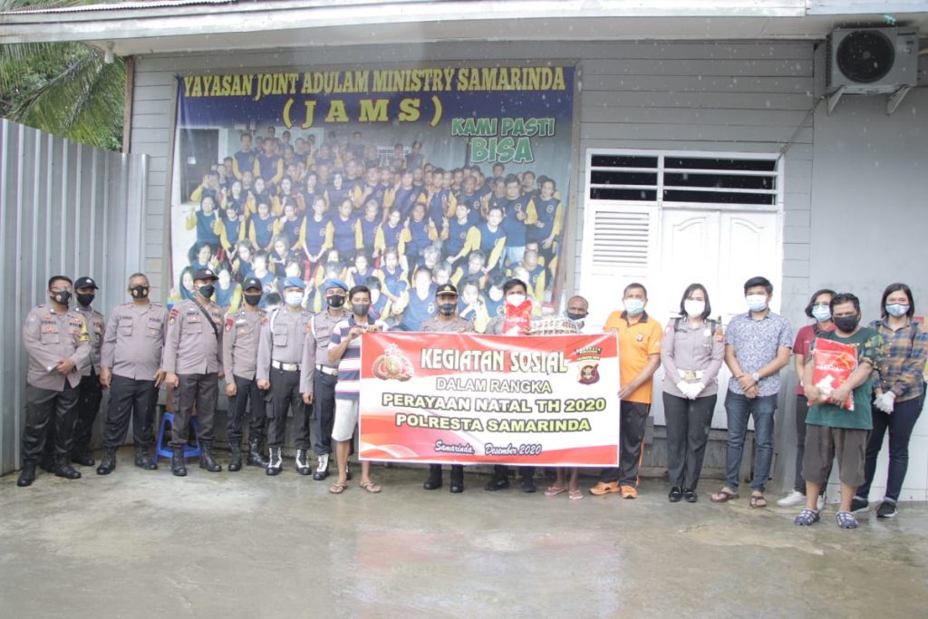 Polresta Samarinda Gelar Bakti Sosial di Yayasan Joint Adulam Ministry Sambut Perayaan Natal Tahun 2020 WhatsApp Image 2020 11 20 at 15.22.22
