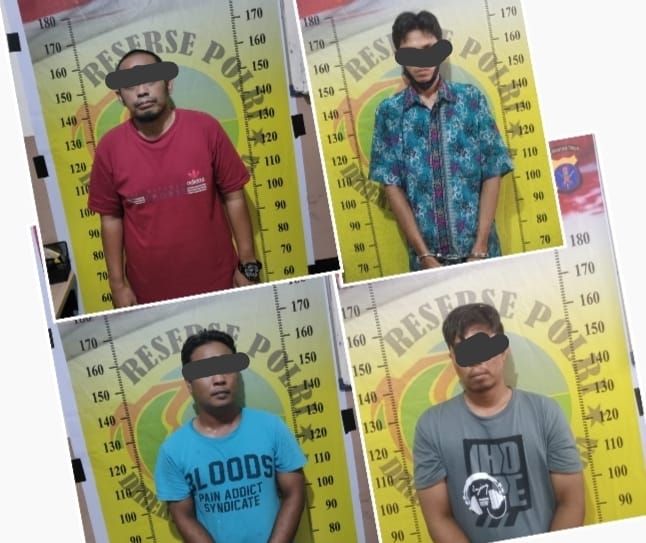 Edarkan Sabu, Empat Orang ASN Ditangkap Resnarkoba Polres Paser narkoba