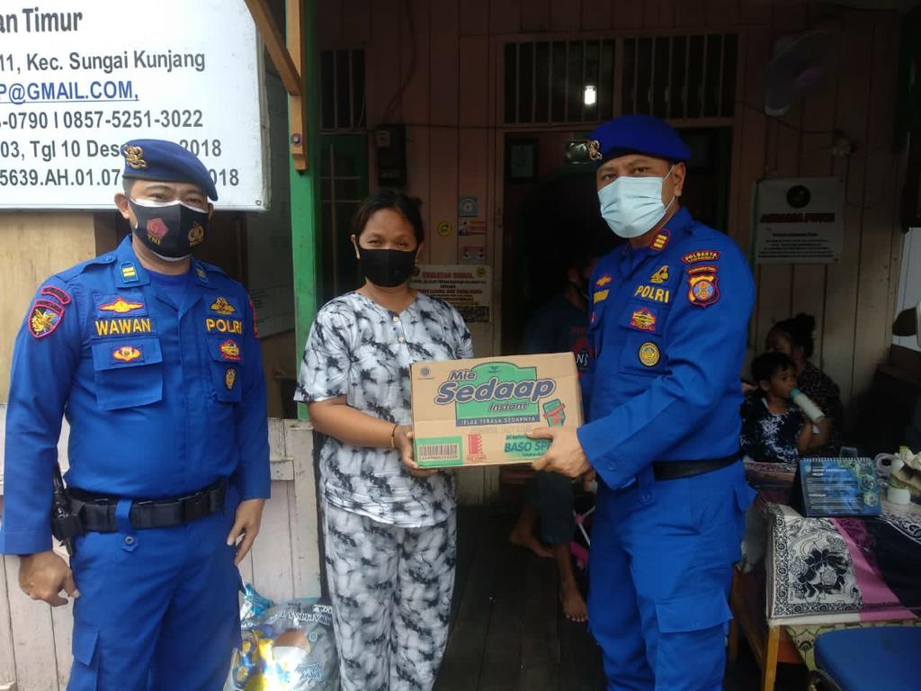 Sambut HUT ke-70, Sat Polairud Polresta Samarinda Gelar Bhakti Sosial smd2 2