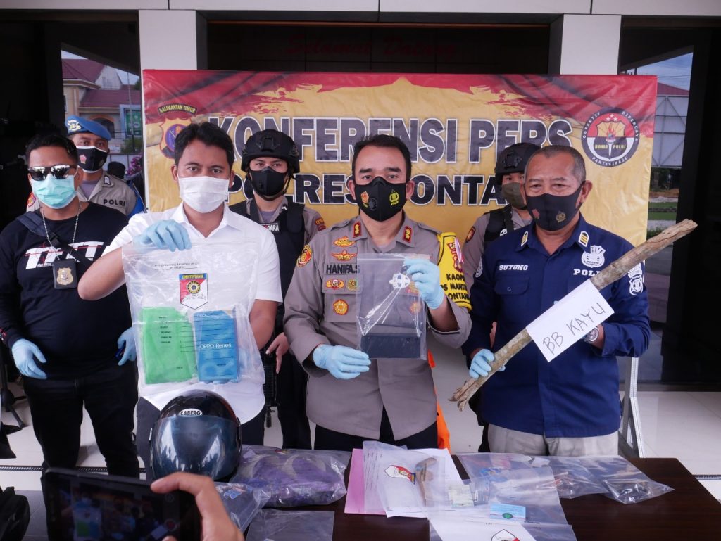Polres Bontang Laksanakan Konferensi Pers Terkait Keberhasilan Pengungkapan Kasus Curas 4 2