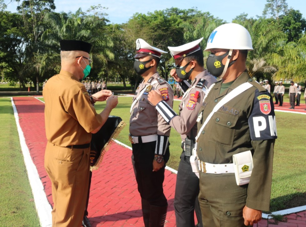 Apel Gelar Pasukan Operasi Lilin Mahakam 2020, Polres PPU Siap Amankan Natal dan Tahun Baru 5