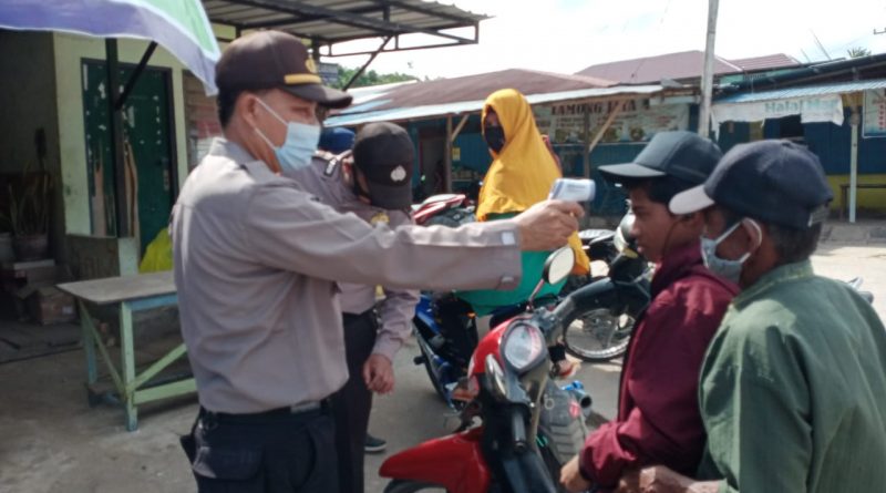 Cegah Penyebaran Covid-19, Polsek Marangkayu Rutin Gelar Operasi Yustisi btg2