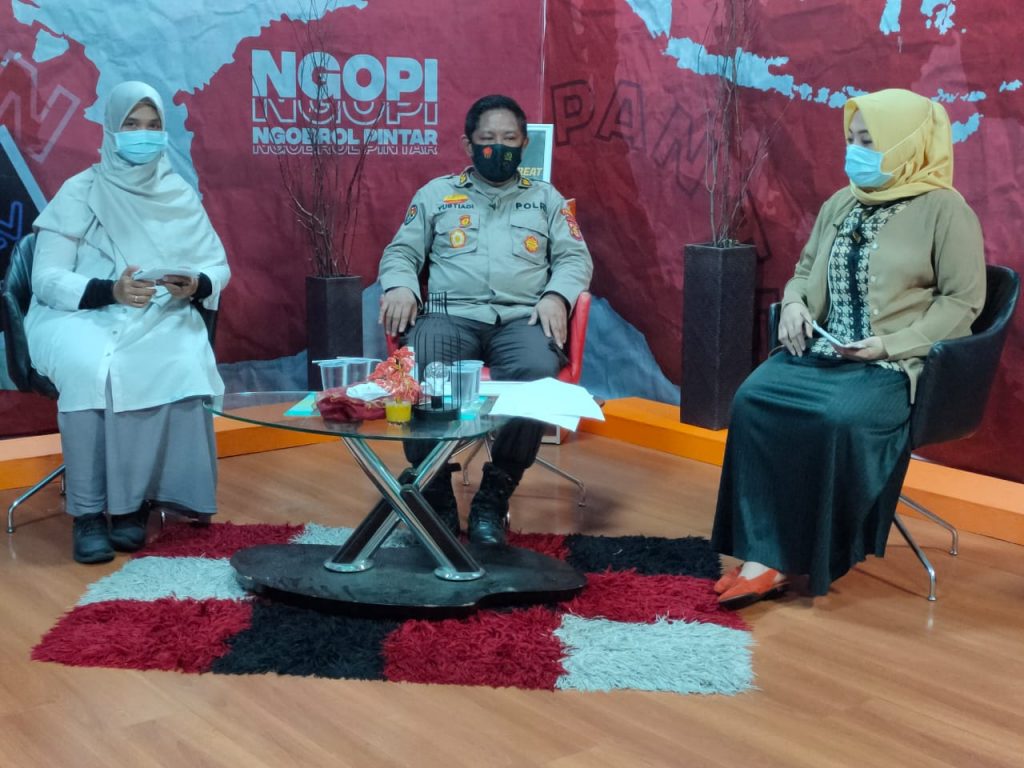 Talkshow Dengan BTV, Polda Kaltim Jelaskan Terkait Ops Aman Nusa II Penanganan Covid-19 12 5