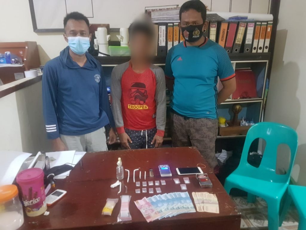 Polsek Muara Mutai Berhasil Amankan Pelaku Penyalahguna Narkotika Jenis Sabu 8 10