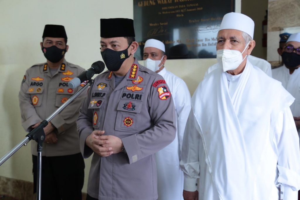 Kapolri Ajak Rabithah Alawiyah Sampaikan Pesan Harkamtibmas Dengan Bahasa Umat IMG 20210130 WA0021