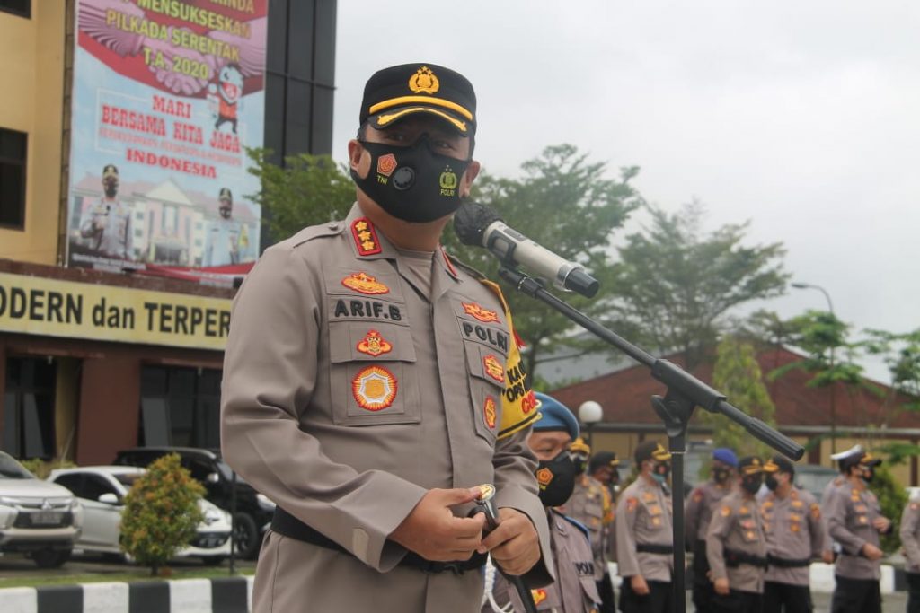 Kapolresta Samarinda Pimpin Upacara Kenaikan Pangkat Personil Polri dan ASN WhatsApp Image 2021 01 02 at 11.37.11 AM