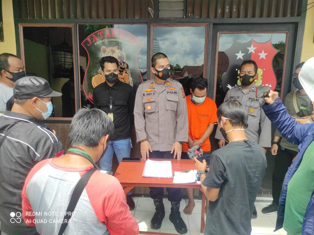 Berhasil Ungkap Kasus Curanmor, Polsek Samarinda Kota Lakasanakan Konferensi Pers 2