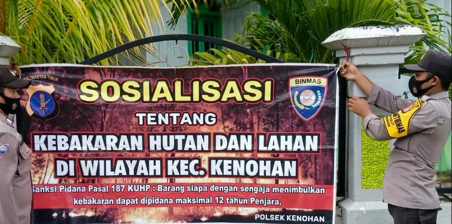 Upaya Pencegahan Karhutla, Polres Kukar Aktif Berikan Sosialisasi Kepada Warga WhatsApp Image 2021 02 03 at 9.51.08 AM