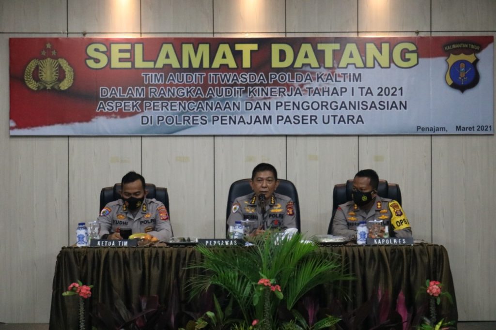 Audit Kinerja Tahap 1 Tahun 2021, Tim Itwasda Polda Kaltim Laksanakan Pengecekan di Polres PPU 15 6