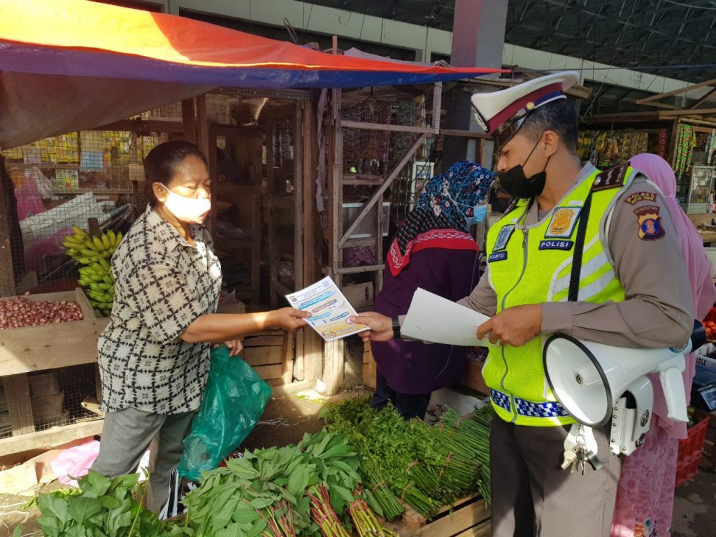 Melalui Ops Yustisi Covid-19, Polres Kutim Himbau Masyarakat Patuhi Prokes 4 2