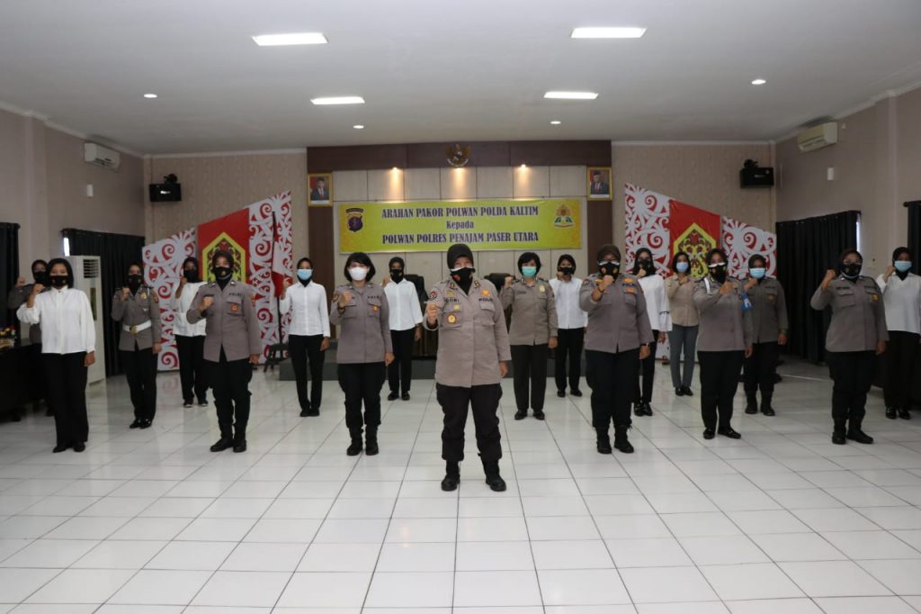 Berikan Arahan, Ini Pesan dan Penekanan Pakor Polwan Polda Kaltim kepada Jajaran Polwan Polres PPU 1 5 9