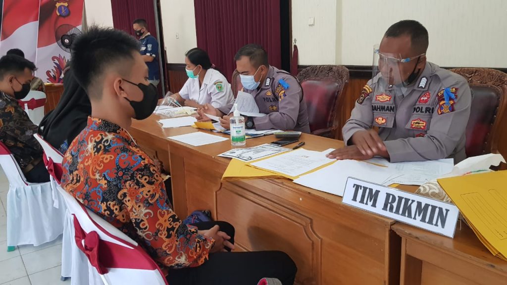 Polres Kubar Laksanakan Rikmin Bagi Calon Anggota Polri Tahun 2021 5 5