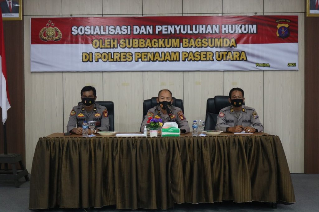 Polres PPU Gelar Sosialisasi dan Penyuluhan Hukum kepada Personelnya 6 2