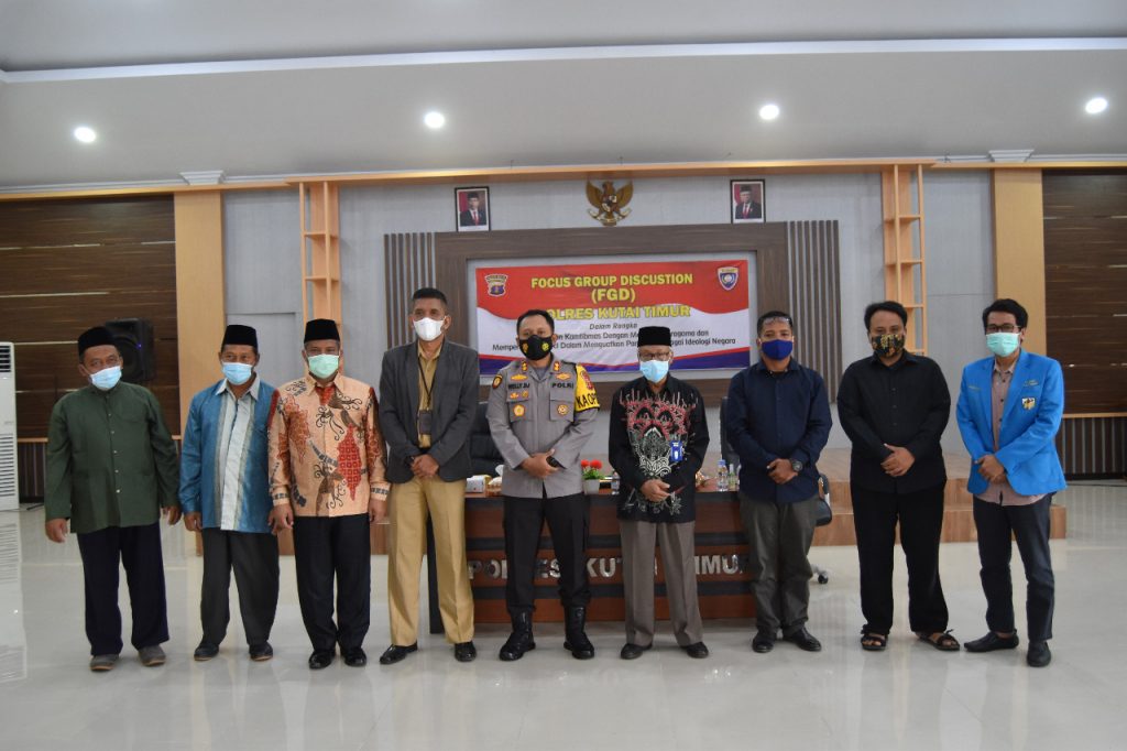 Gelar FGD Bersama Tokoh Agama, Kapolres Kutim Bahas Pemeliharaan Kamtibmas dan Ideologi Negara 1 6 3