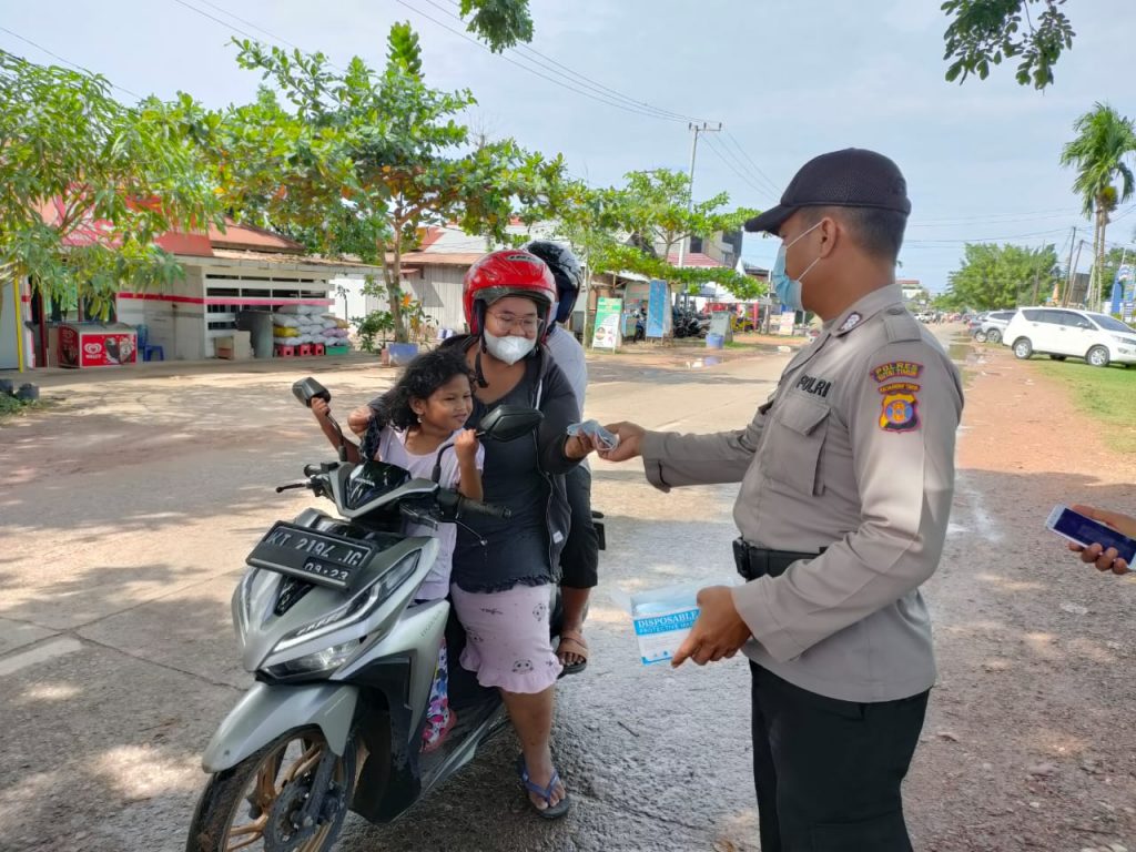 Rayakan Hari Pertama Puasa Ramadhan, Polres Kutim Terus Gencarkan Ops Yustisi Covid-19 6 6