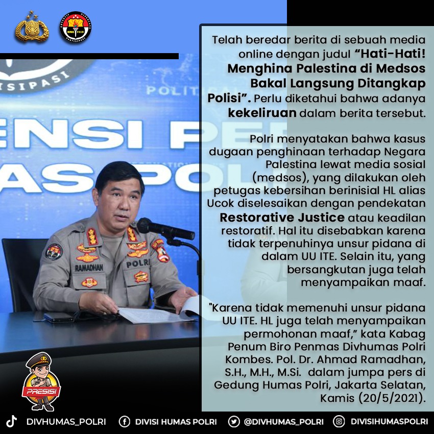 Diselesaikan dengan Restorative Justice, Penghina Palestina di NTB Minta Maaf 10 7
