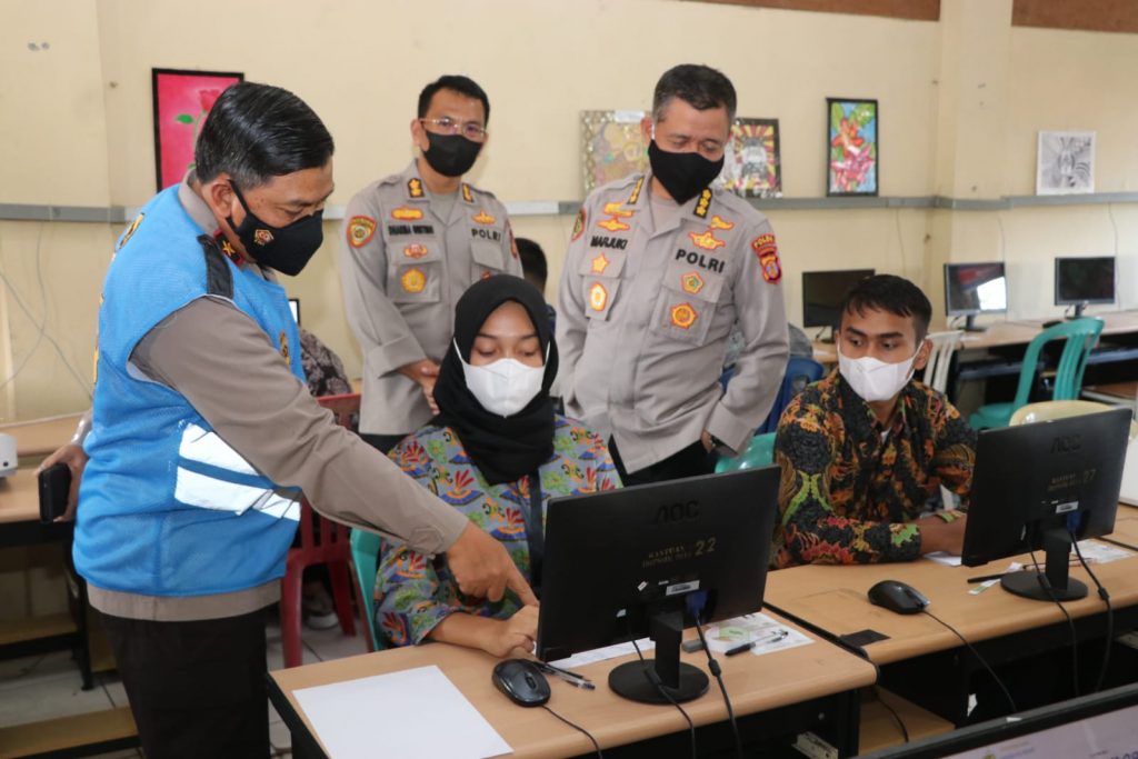 Wakapolda Tinjau Pelaksanaan Tes Psikologi Casis Bintara Polri Panda Kaltim 11 7