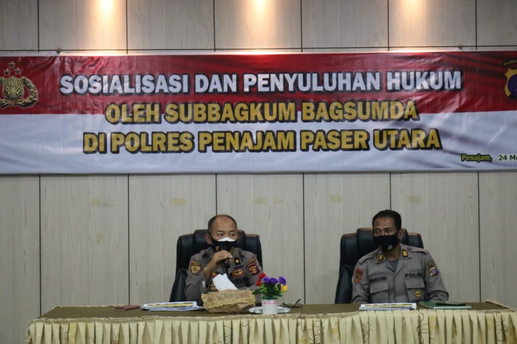 Gelar Sosialisasi dan Penyuluhan Hukum kepada Personelnya, Ini Tujuan dari Subbag Hukum Polres PPU 3 10