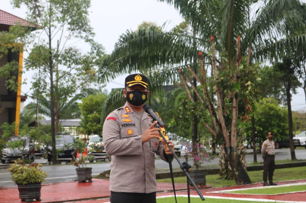 Peringati Hari Buruh Internasional (May Day), Polres PPU Gelar Apel Siaga 7