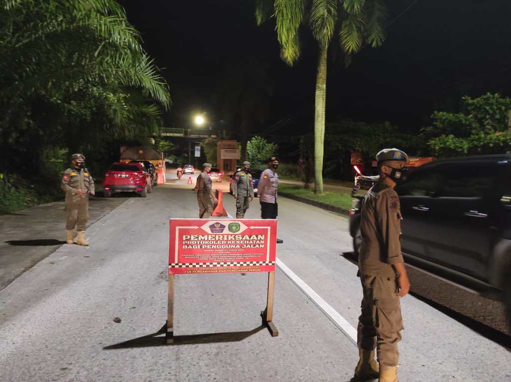 Polres Kukar Siapkan 5 pos Pelayanan dan Penyekatan Larangan Mudik 2021 IMG 20210507 WA0266