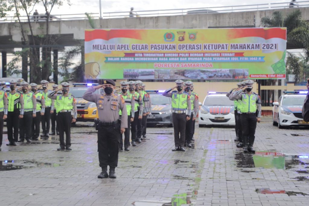 Walikota Samarinda Pimpin Apel Gelar Pasukan Operasi Ketupat Mahakam 2021 WhatsApp Image 2021 05 05 at 12.24.06