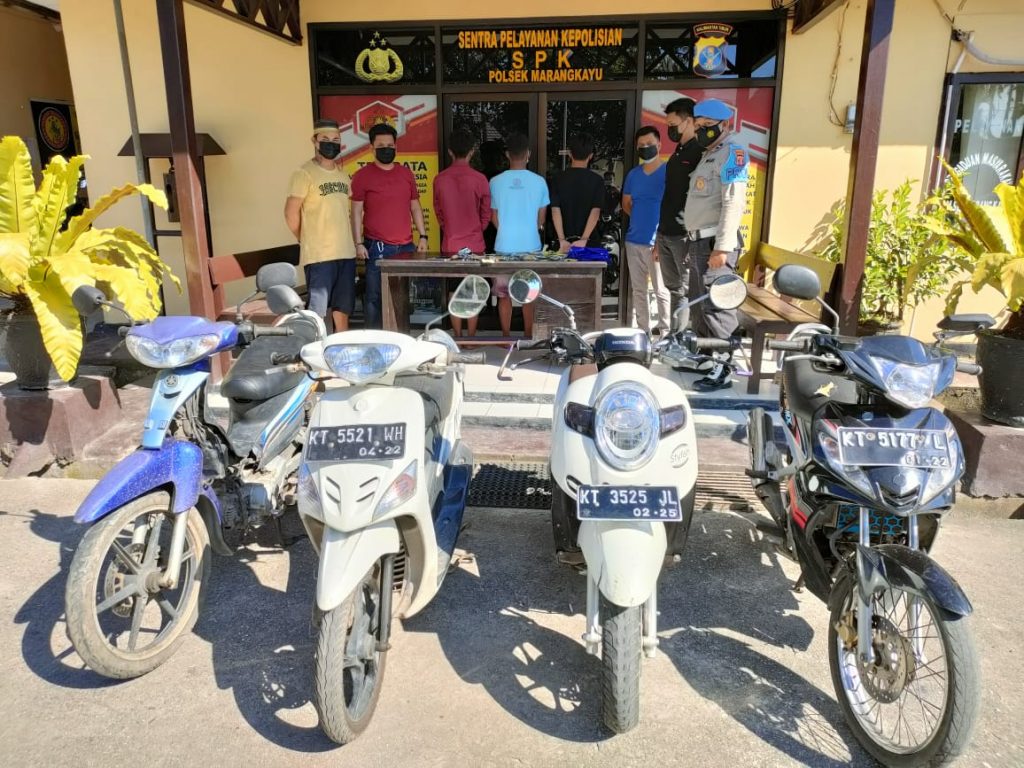 Polres Bontang Berhasil Amankan Tiga Pelaku Curanmor WhatsApp Image 2021 06 06 at 11.43.31