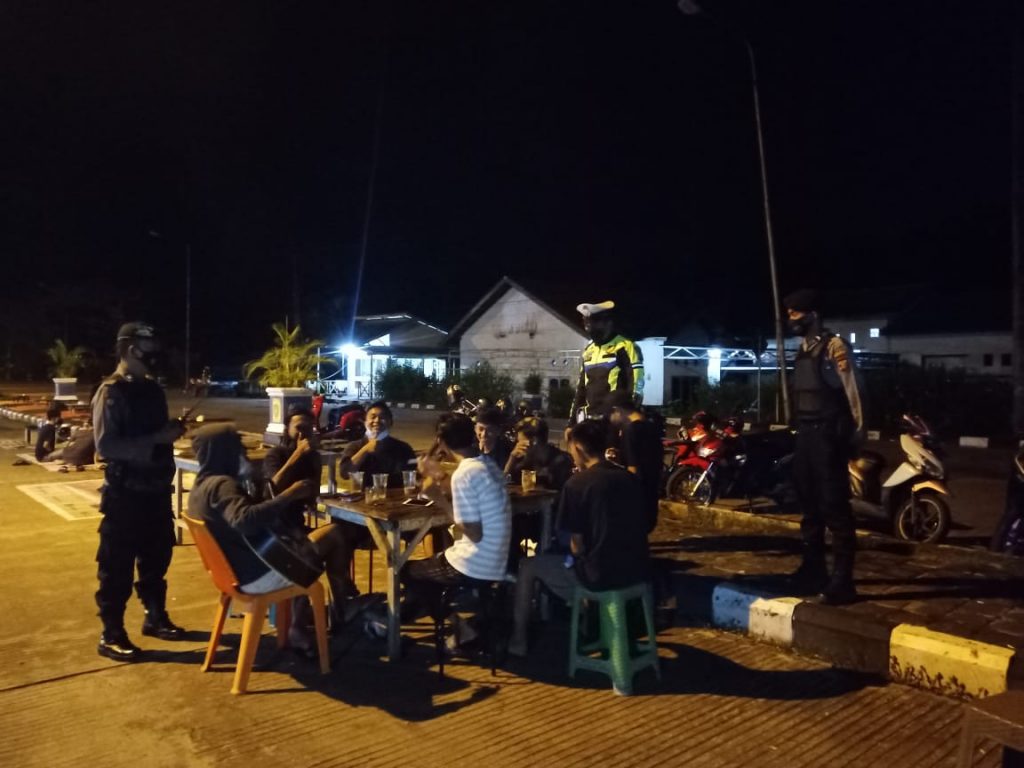 Jaga Kondusifitas Kabupaten Penajam, Polisi Tingkatkan Patroli Malam ppu