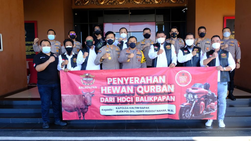Audiensi Ke Polda Kaltim, Komunitas HDCI Balikpapan Serahkan Hewan Kurban 15 4