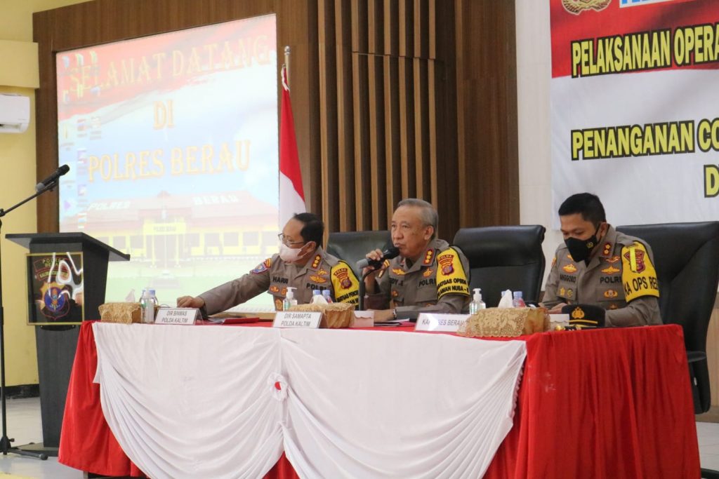 Tim Supervisi Polda Kaltim Tinjau Pelaksanaan Operasi Aman Nusa II Lanjutan di Berau 4 13