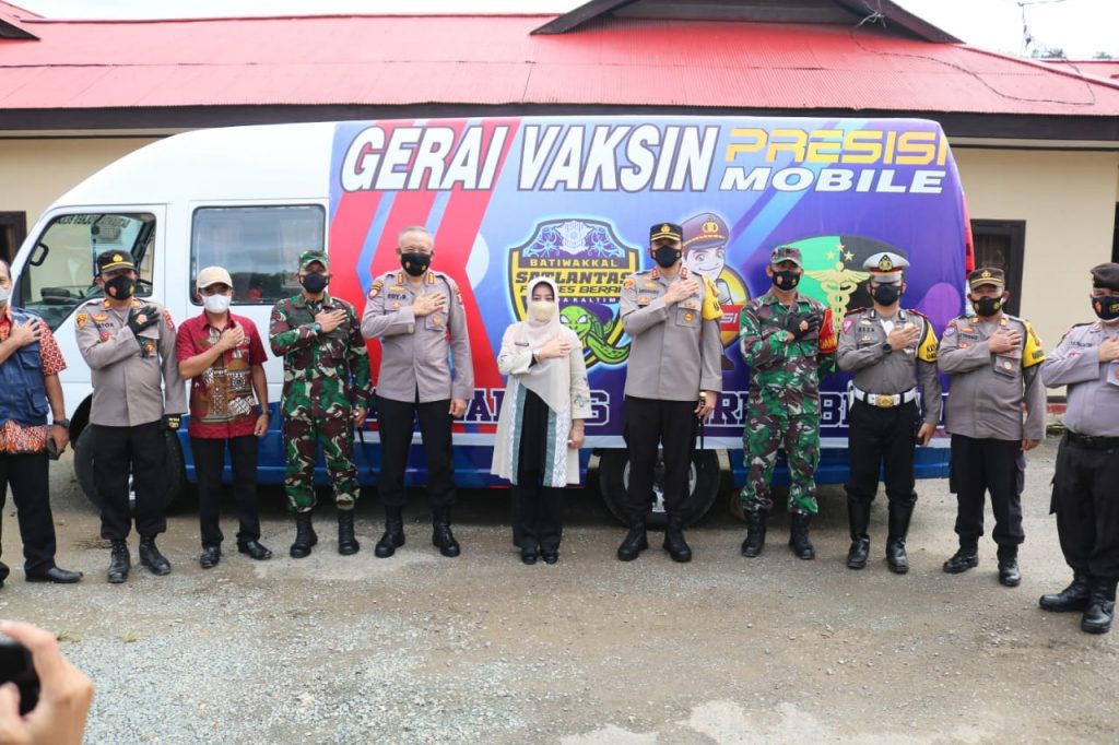 Tim Supervisi Polda Kaltim Laksanakan Kunjungan ke Berau Guna Tinjau Pelaksanaan PPKM Darurat 5 7