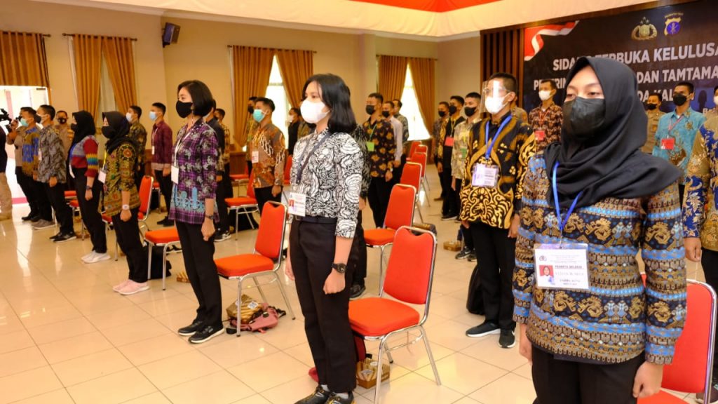 Sidang Terbuka Kelulusan Akhir Seleksi Bintara dan Tamtama Polri T.A. 2021 di Polda Kaltim, Simak Hasilnya WhatsApp Image 2021 07 22 at 15.29.27 1